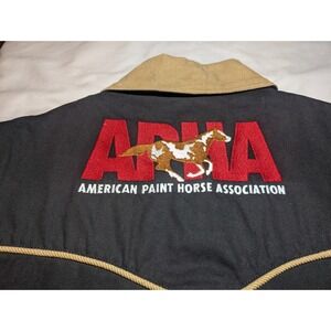Vingage American Paint Horse Association Powder River Vest Adult L Canvas